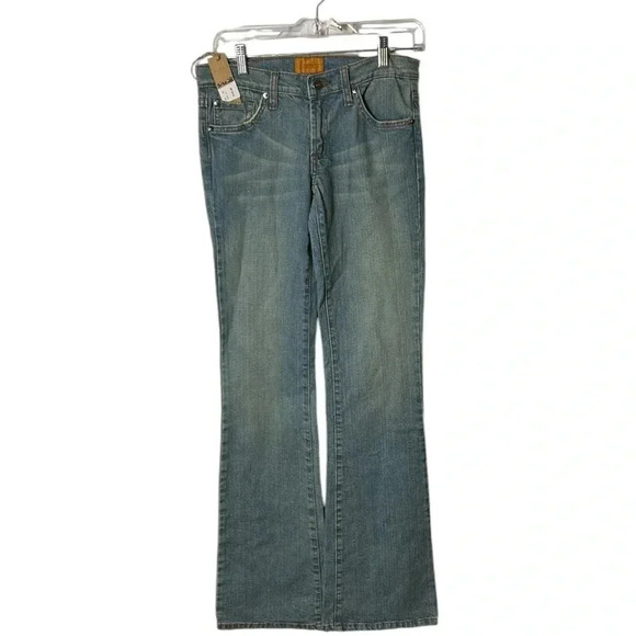 Vtg ,NWT,bootcut,light wash,low rise James jeans, Indie sleaze,preppy,festival - Picture 2 of 16